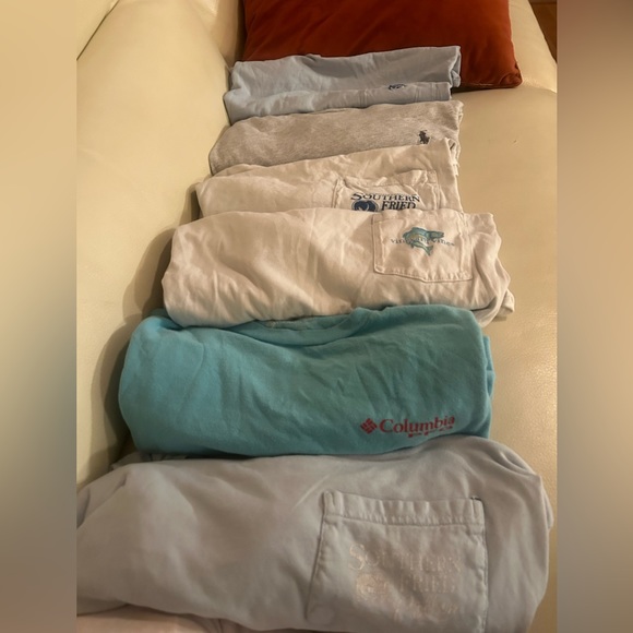 Bundle of Large shirts (Polo, Vineyard Vines, Fish Hippie) - Picture 1 of 8